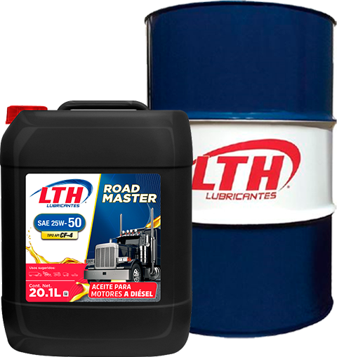 Aceite monogrado LTH Road Master para motores diésel, alta protección y menor desgaste